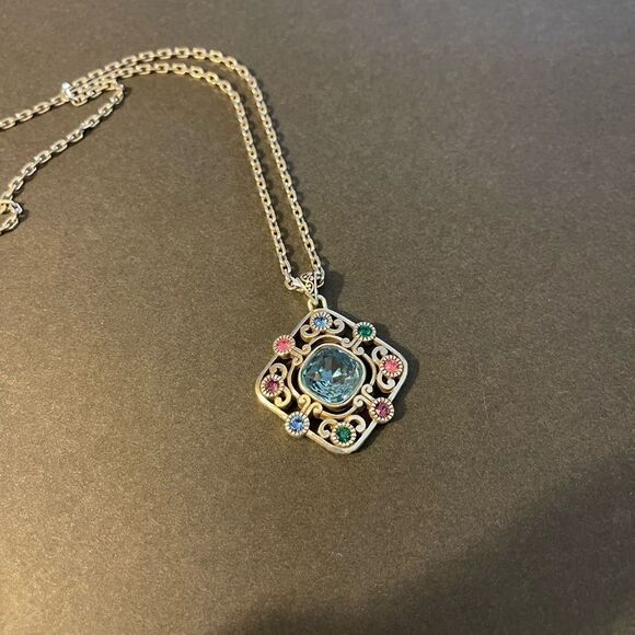 Brighton Elora Gems Large Palette Necklace NWT - Picture 8 of 10